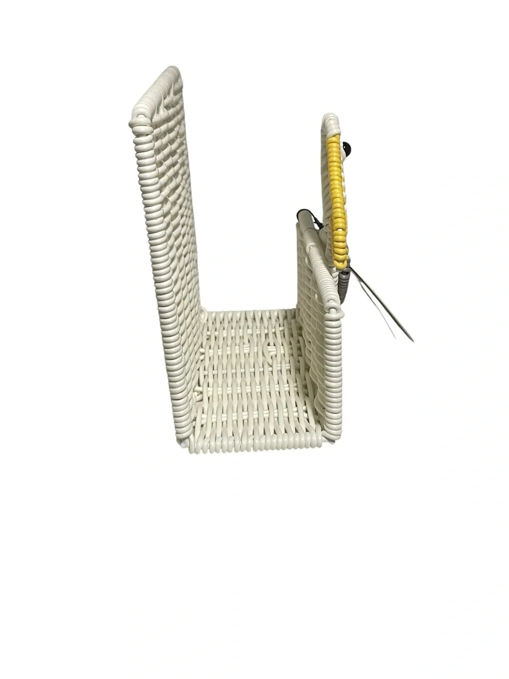 Pelican Wicker Style Napkin Holder | Coastal Beach House Kitchen Decor | NWT